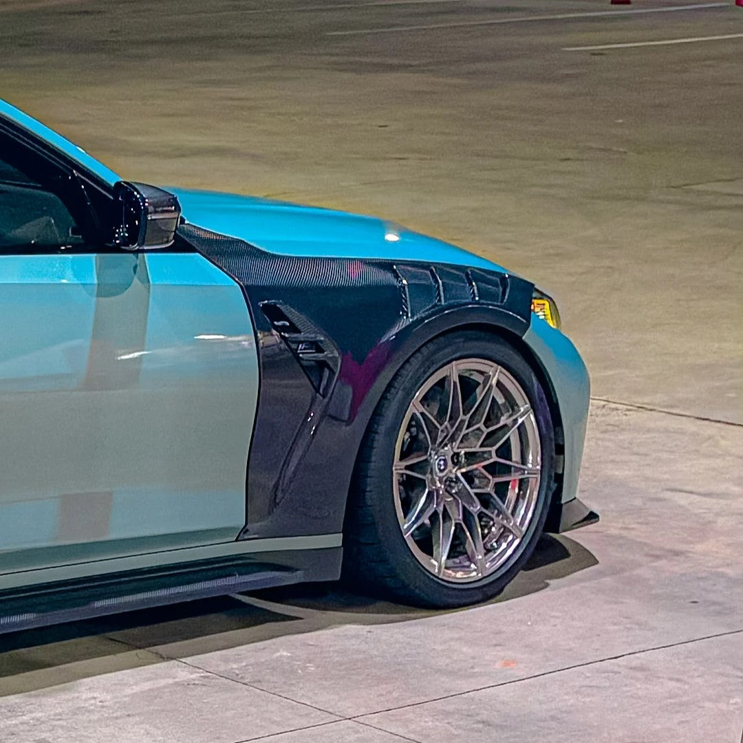 BMW Carbon-Kotflügel vorn für G80 M3 &amp; G82 M4 (2020+)