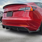 Tesla Carbon Fiber TOPSTH Design Rear Diffuser for Model 3 2016-2023
