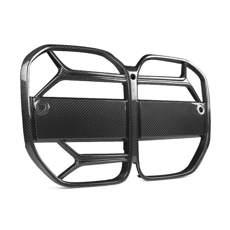 Parrilla delantera estilo CSL de fibra de carbono preimpregnada de BMW para la Serie 4 G22 (2020+)