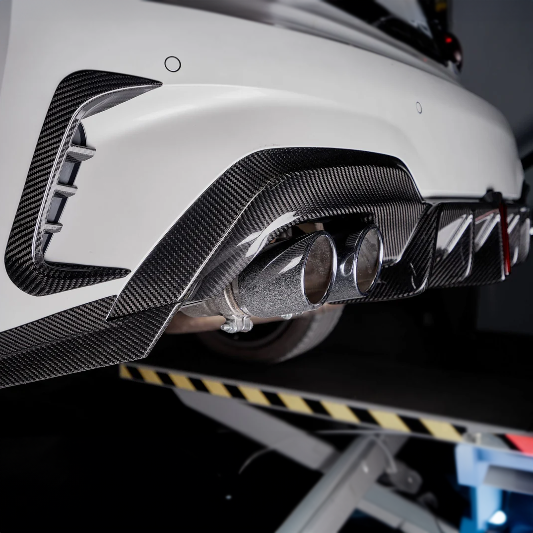 BMW Carbon Fiber Karbel Style Rear Diffuser for 3 Series G20 Pre-LCI (2019-2022)