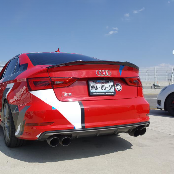 Audi Carbon Fiber Topsth Designs V2 Heckspoiler für 8V Limousine (2013-2020)
