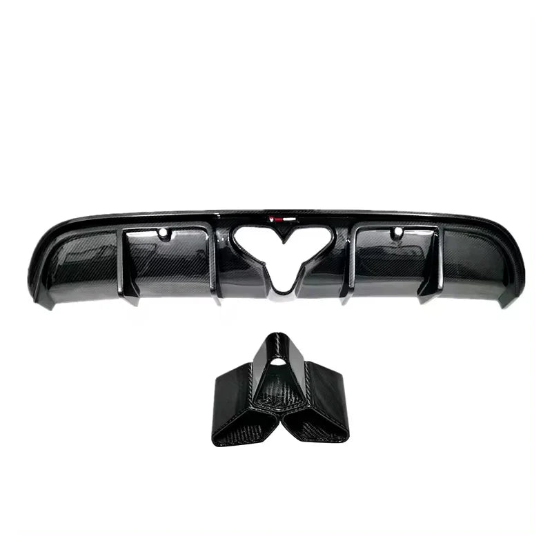 Porsche TAKD V1 Pre-Pregged Carbon Fiber Rear Diffuser for 718 Cayman & Boxster (2017+)