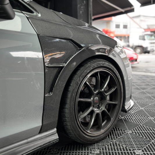 Volkswagen Golf MK8 PFL Carbonfaser-Kotflügel vorn - TOPSTH Designs
