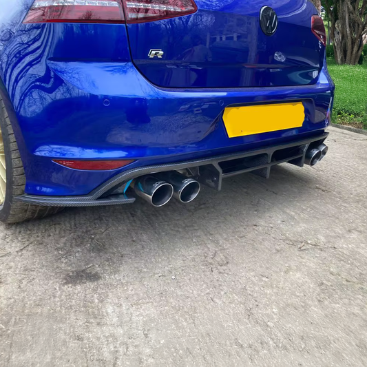Volkswagen Empero Designs Carbon Fiber Rear Diffuser for Golf MK7R & R-Line