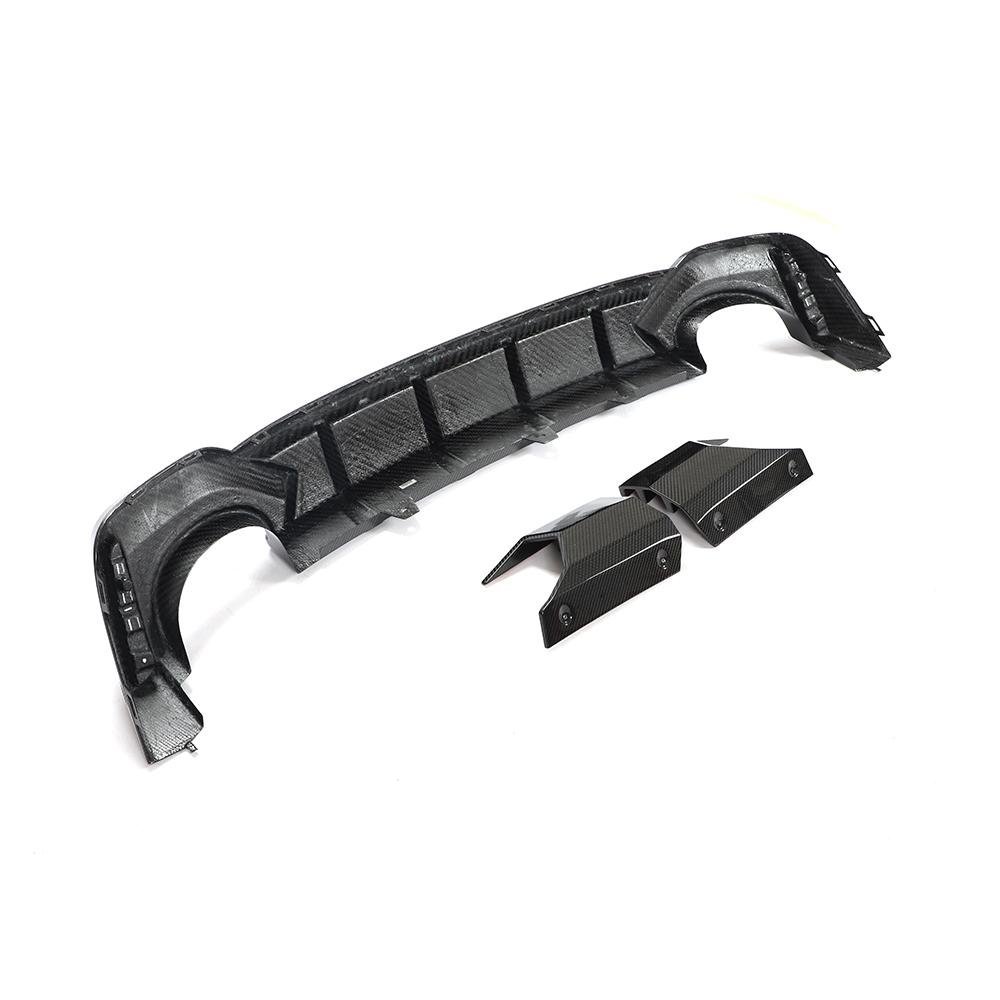 Audi Pre-Pregged Carbon Fiber Empero Designs Rear Diffuser for RS6 & RS7 (2019+)