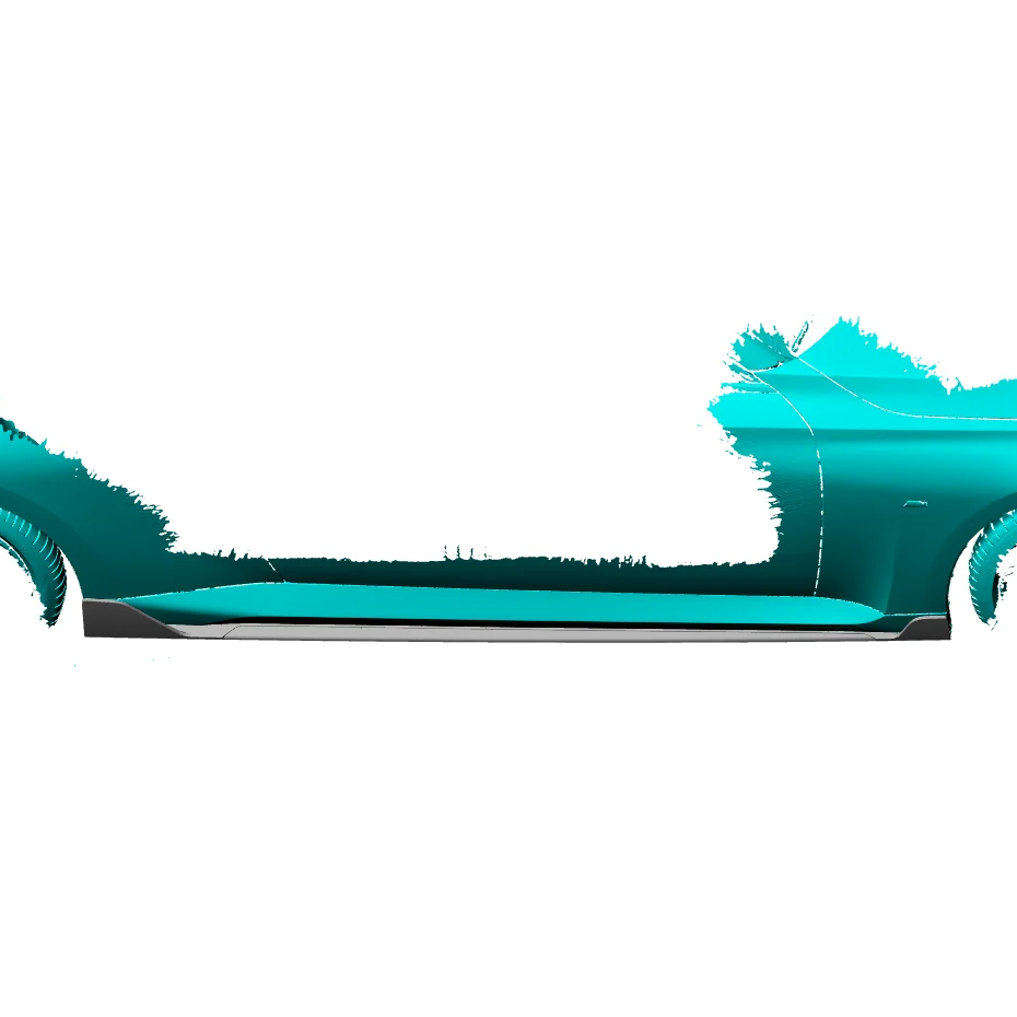 BMW Carbon Fiber TOPSTH Designs Side Skirts for G42