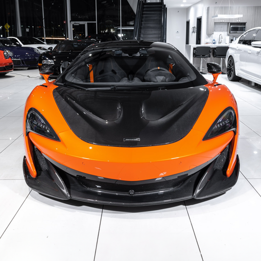 McLaren Pre-Pregged Carbon Fiber 600LT Style Front Bumper&Splitter