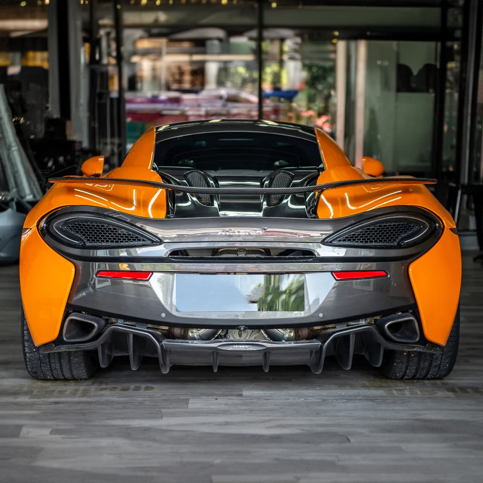 McLaren Pre-Pregged Carbon Fiber Novitec Style Rear Spoiler for 540C 570GT 570S