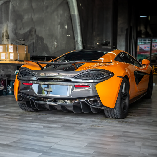 McLaren Pre-Pregged Carbon Fiber Novitec Style Rear Spoiler for 540C 570GT 570S