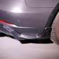 Tesla Carbon Fiber TOPSTH Designs Rear Bumper Spats for Model 3 2016-2023