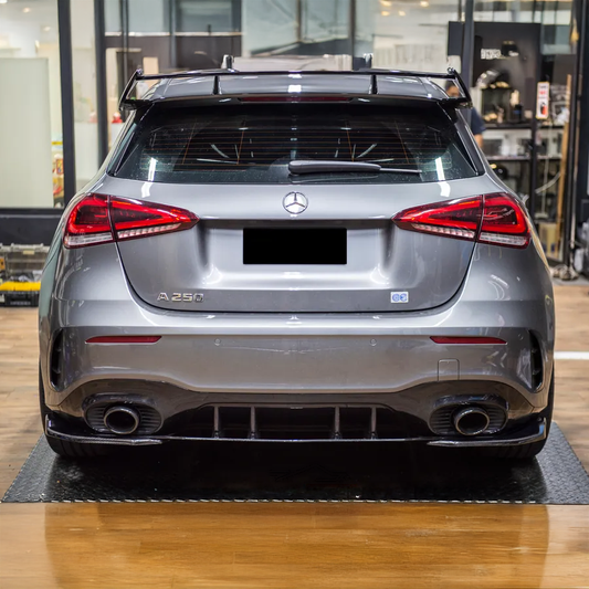 Mercedes W177 A35 & A45S Carbon Fiber Rear Diffuser Spats - Maxton Style