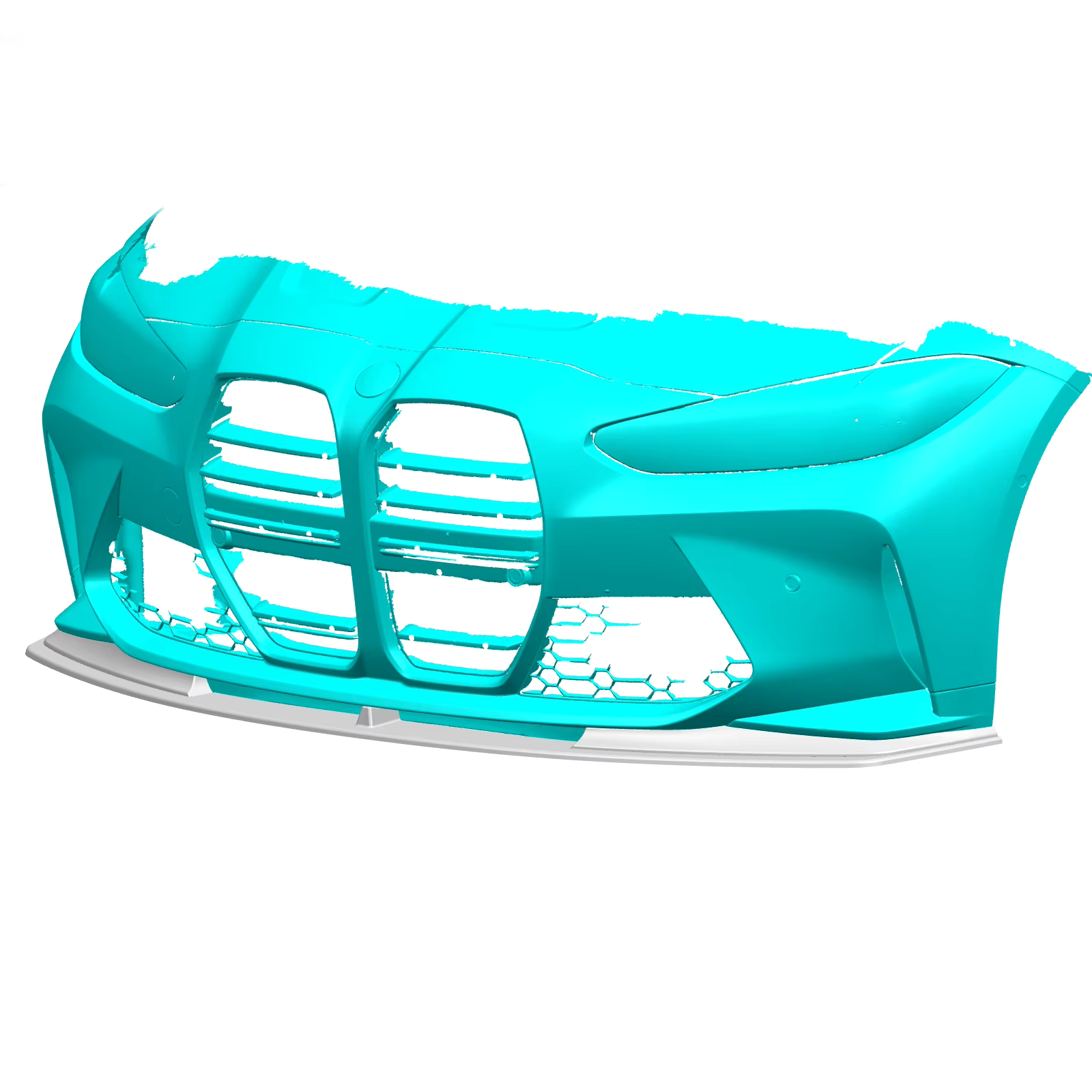 BMW Pre-Preg Carbon Fiber Topsth Designs Front Splitter for G80 M3 G82 M4 (2020+)