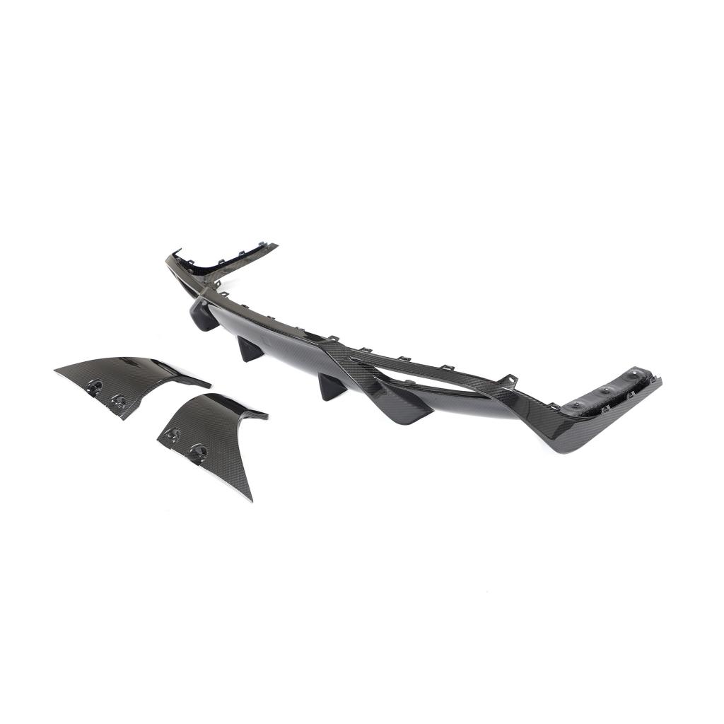 Tesla Pre-Pregged Carbon Fiber Topsth Designs Rear Diffuser for Model 3 (2024+)