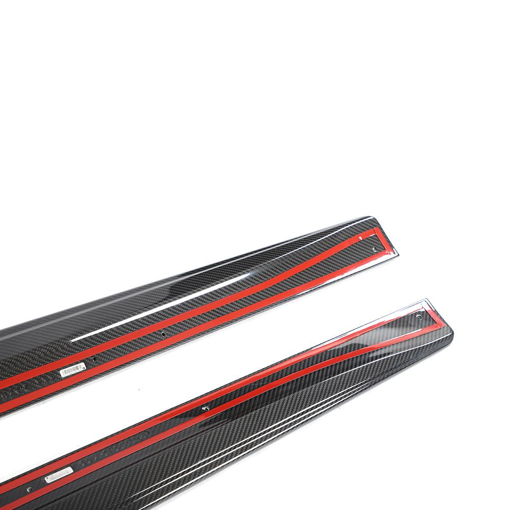 Tesla Pre-Pregged Carbon Fiber Topsth Designs Side Skirts for Model 3 (2024+)