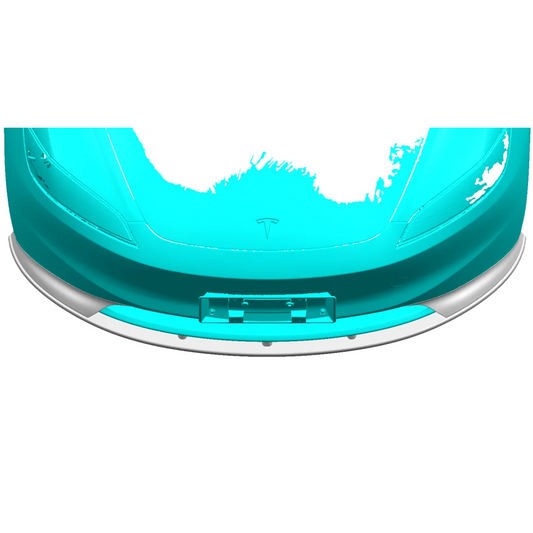 Tesla Pre-Preg Carbon Fiber TOPSTH Designs Front Splitter for Model 3 2024+