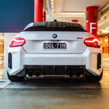 BMW Carbon Fiber M Performance Style Rear Diffuser for G87 M2