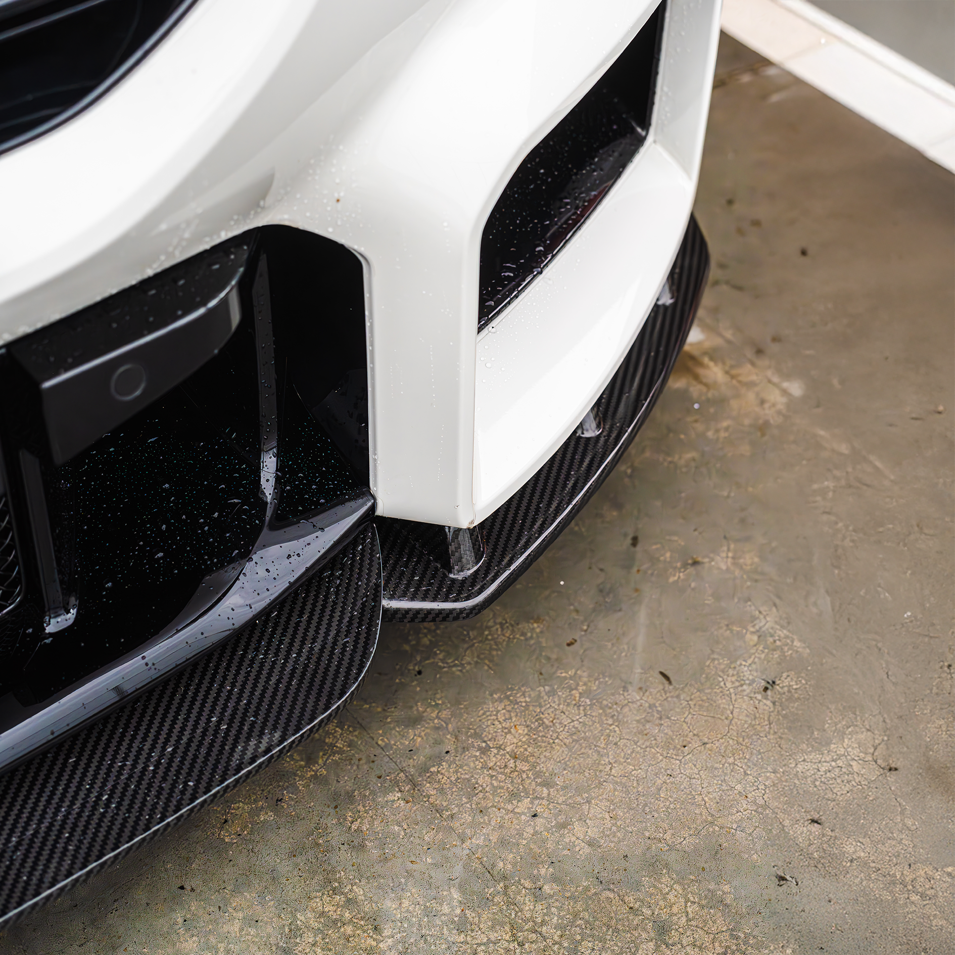 BMW Pre-Preg Carbon Fiber TOPSTH Designs Front Splitter for G87 M2