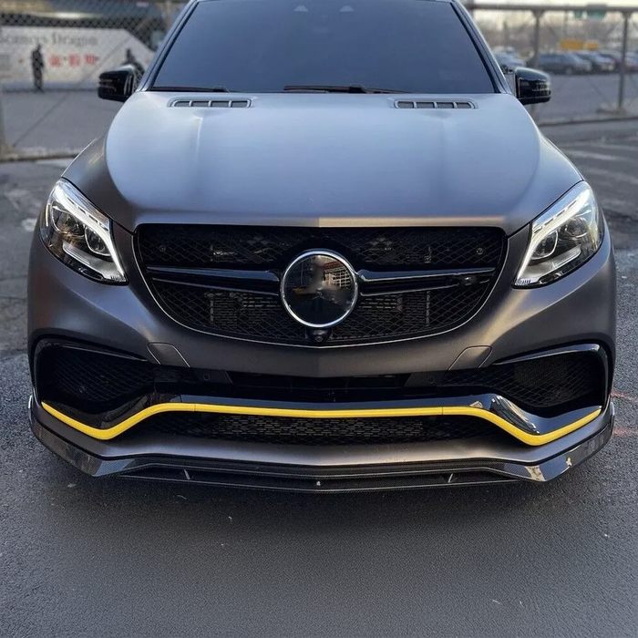 Mercedes Carbon Fiber Front Splitter for GLE63 (2015-2018)