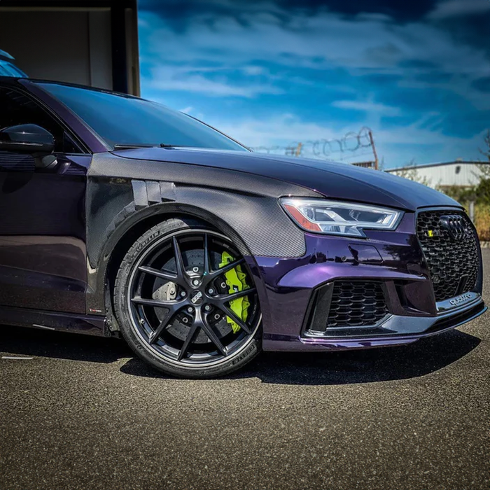 Audi Pre-Pregged Carbon Fiber Vented Front Fenders for B9.5 A4 & S4 (2020-2023)