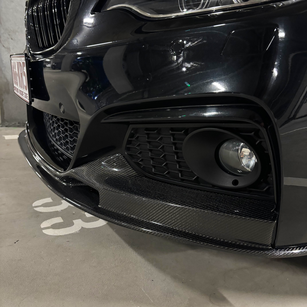 BMW Carbon Fiber Topsth Designs Front Splitter for F22 (2014-2021)