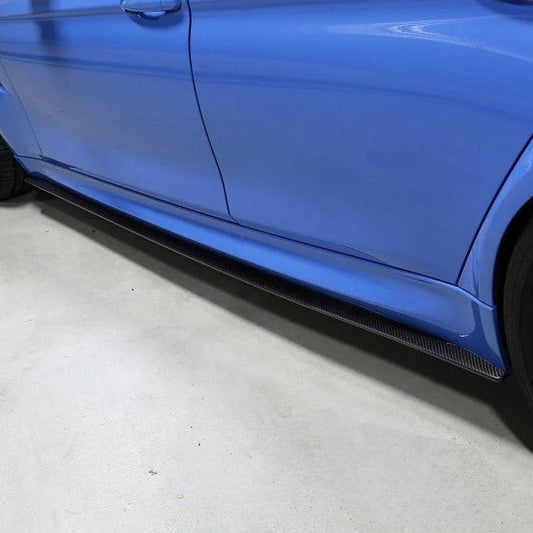 BMW F80 M3 Carbon Fiber Side Skirts - 3D Design Style