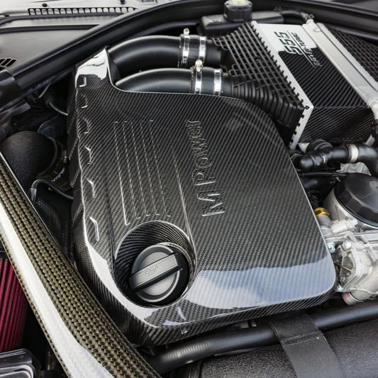 BMW Carbon Fiber Engine Cover for F80 M3 & F82 M4 & F87 M2