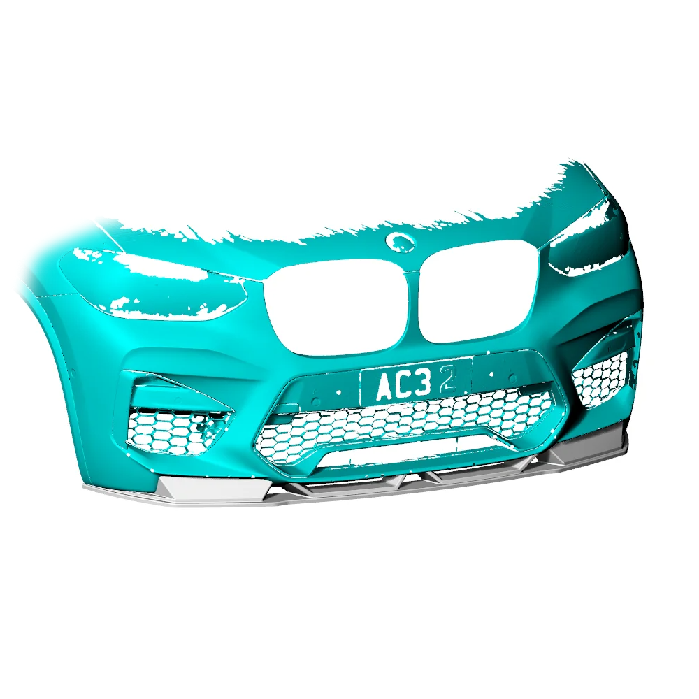 BMW Carbon Fiber Topsth Designs Front Splitter for F97 X3M & F98 X4M Pre-LCI Advertising Group 2