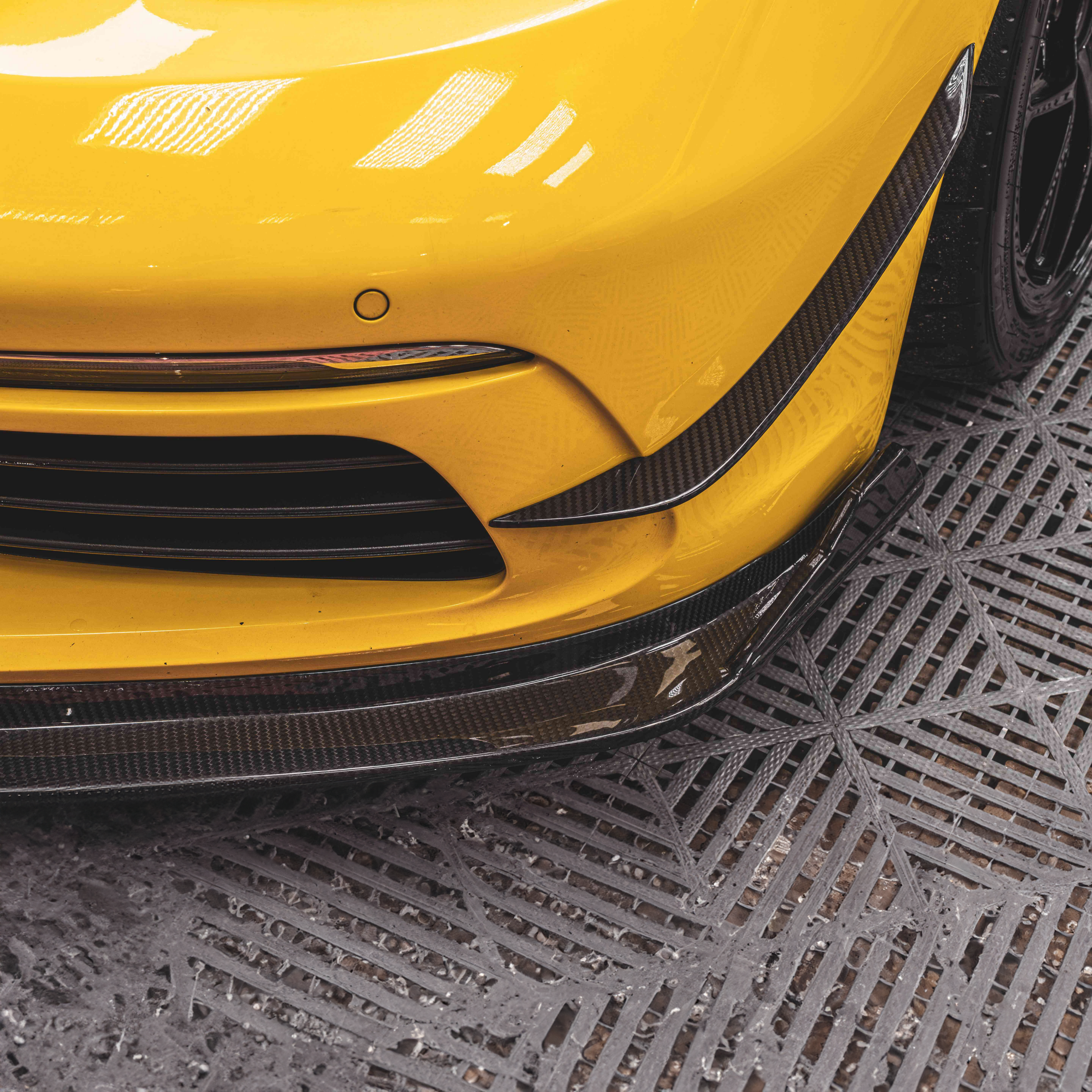 Porsche TAKD V1 Pre-Preg Carbonfaser-Frontsplitter für 718 Cayman &amp; Boxter 