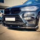 BMW Carbon Fiber M Performance Style Front Splitter for F85 X5M & F86 X6M (2015-2019)