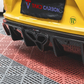 Porsche TAKD V1 Pre-Pregged Carbon Fiber Rear Diffuser for 718 Cayman & Boxster (2017+)