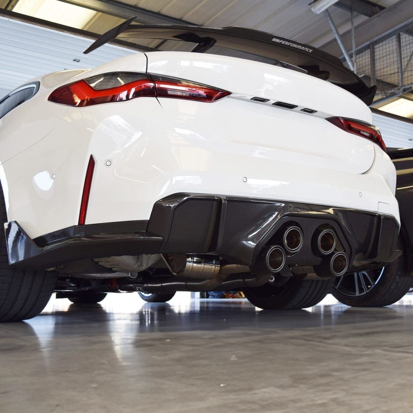 Final Diffuser BMW Pre-Preg Carbon Fiber M Performance Style Rear Diffuser G80 M3 & G ...