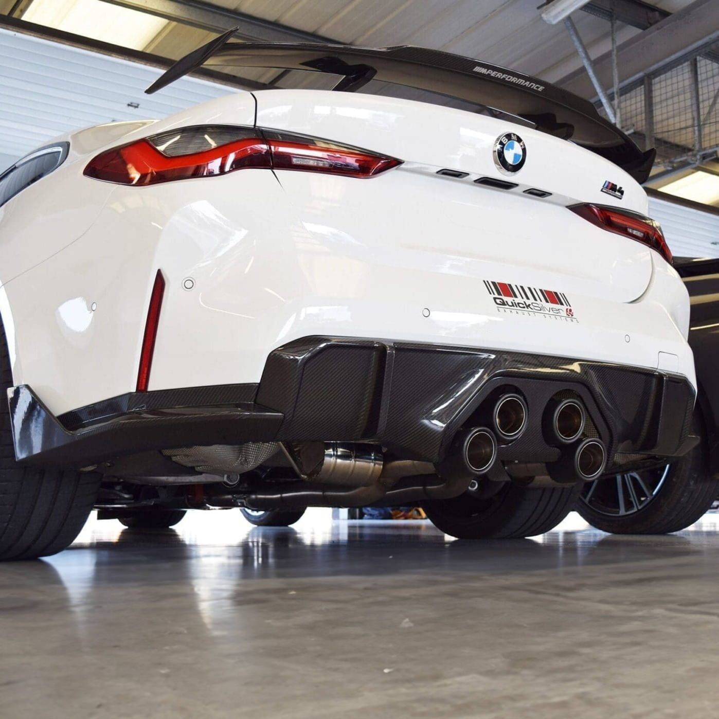 BMW Pre-Preg Carbonfaser M Performance Style Heckdiffusor G80 M3 &amp; G82 M4 