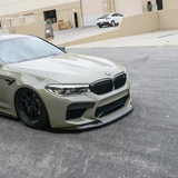 BMW Pre-Preg Carbon Fiber GTS Style Front Splitter for F90 M5 LCI (2020-2023)