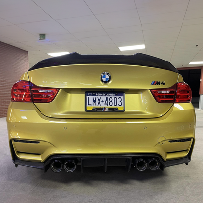 BMW F82 M4 Pre-Preg Carbon Fiber PSM Style Rear Spoiler (2014-2020)