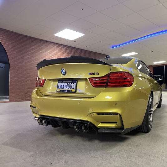 BMW F82 M4 Pre-Preg Carbon Fiber PSM Style Rear Spoiler (2014-2020)