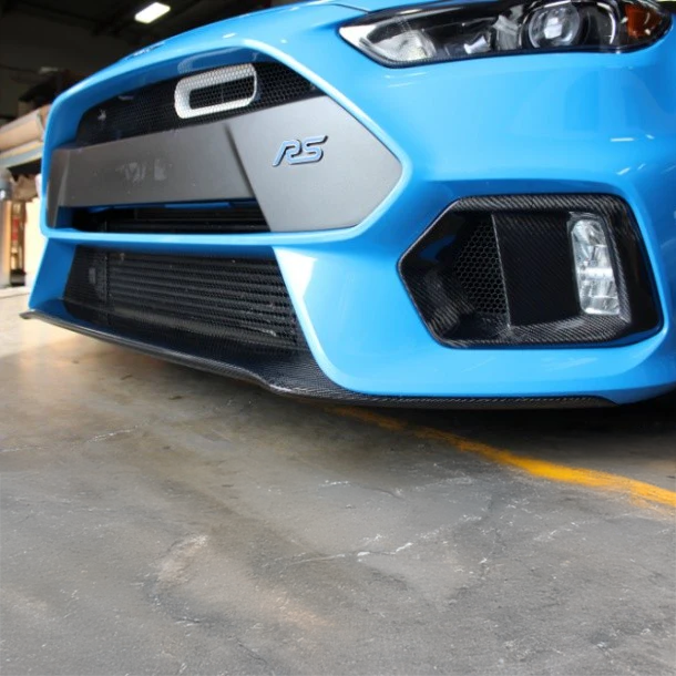 Divisor delantero de fibra de carbono Ford para Focus RS 