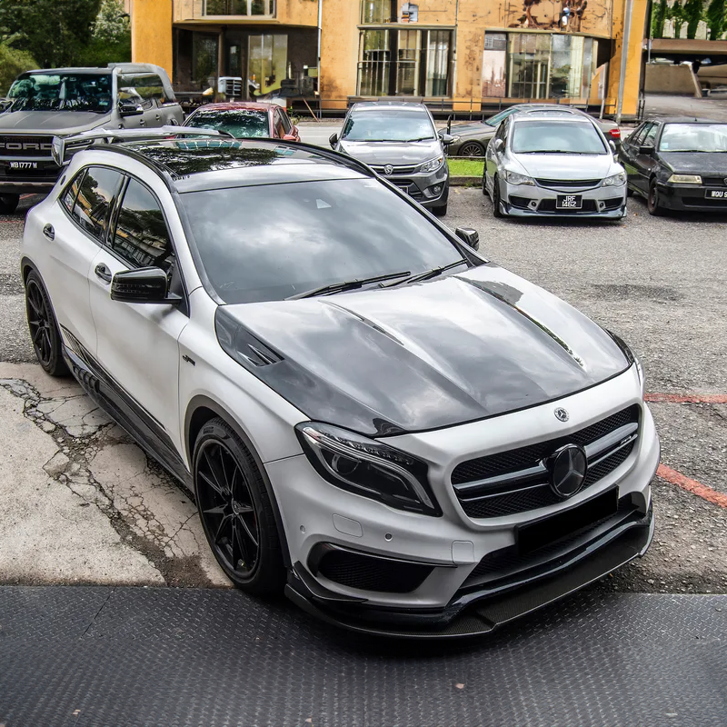 Mercedes Carbon Fiber JSL Style Hood For X156