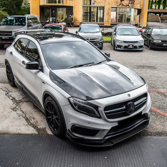 Mercedes Carbon Fiber JSL Style Hood For X156