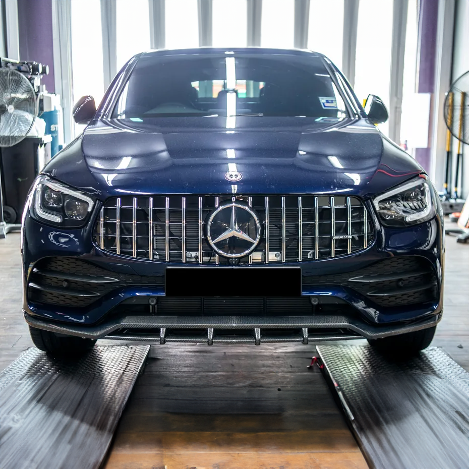 Mercedes X253 Carbon Fiber Front Splitter