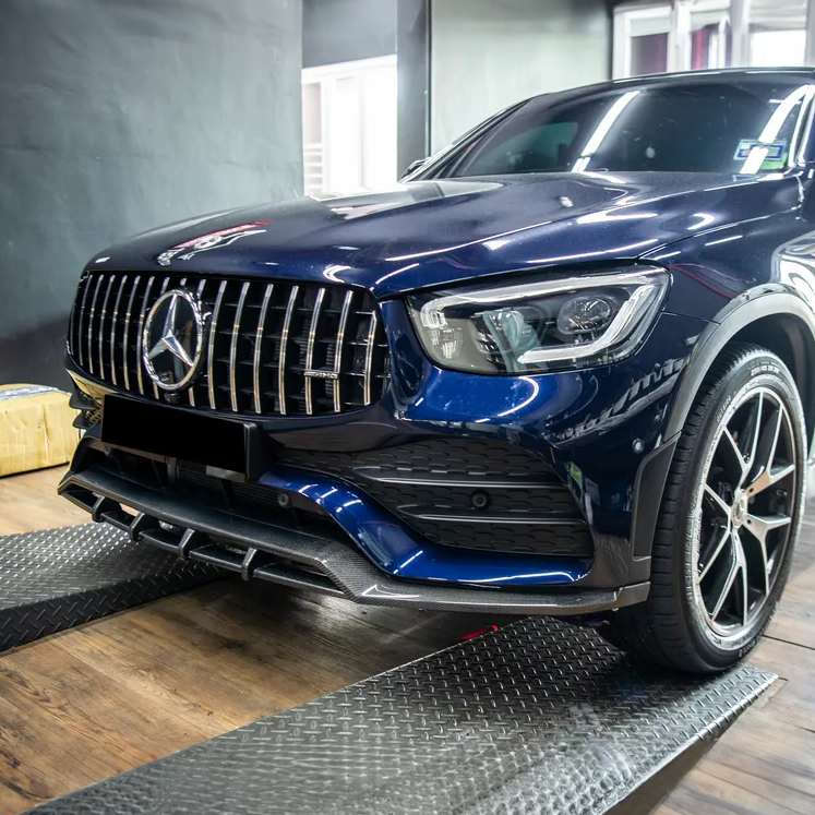 Mercedes X253 Carbon Fiber Front Splitter