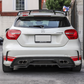 Mercedes W176 Carbon Fiber Rear Diffuser - Revozport Style