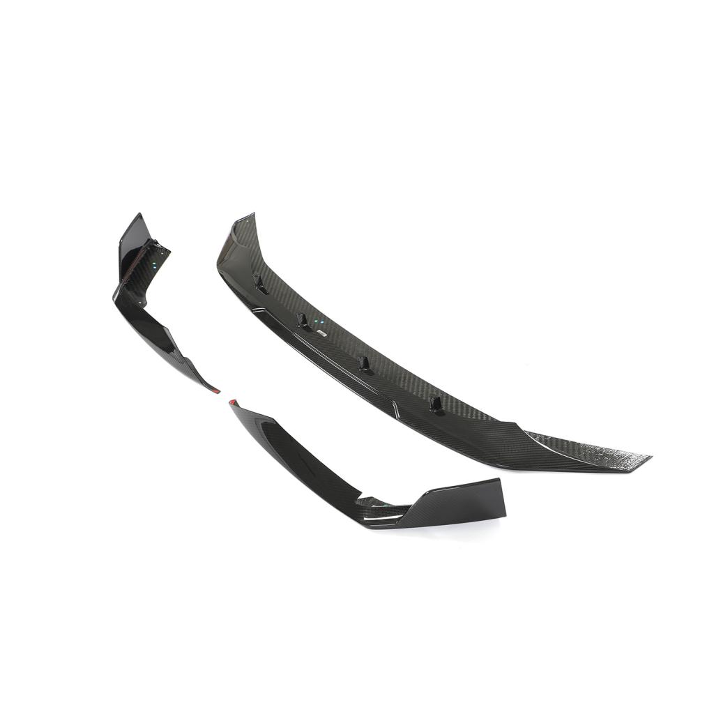 Audi Pre-Pregged Carbon Fiber Topsth Designs Front Splitter for C8 RS6 & RS7 (2019+)