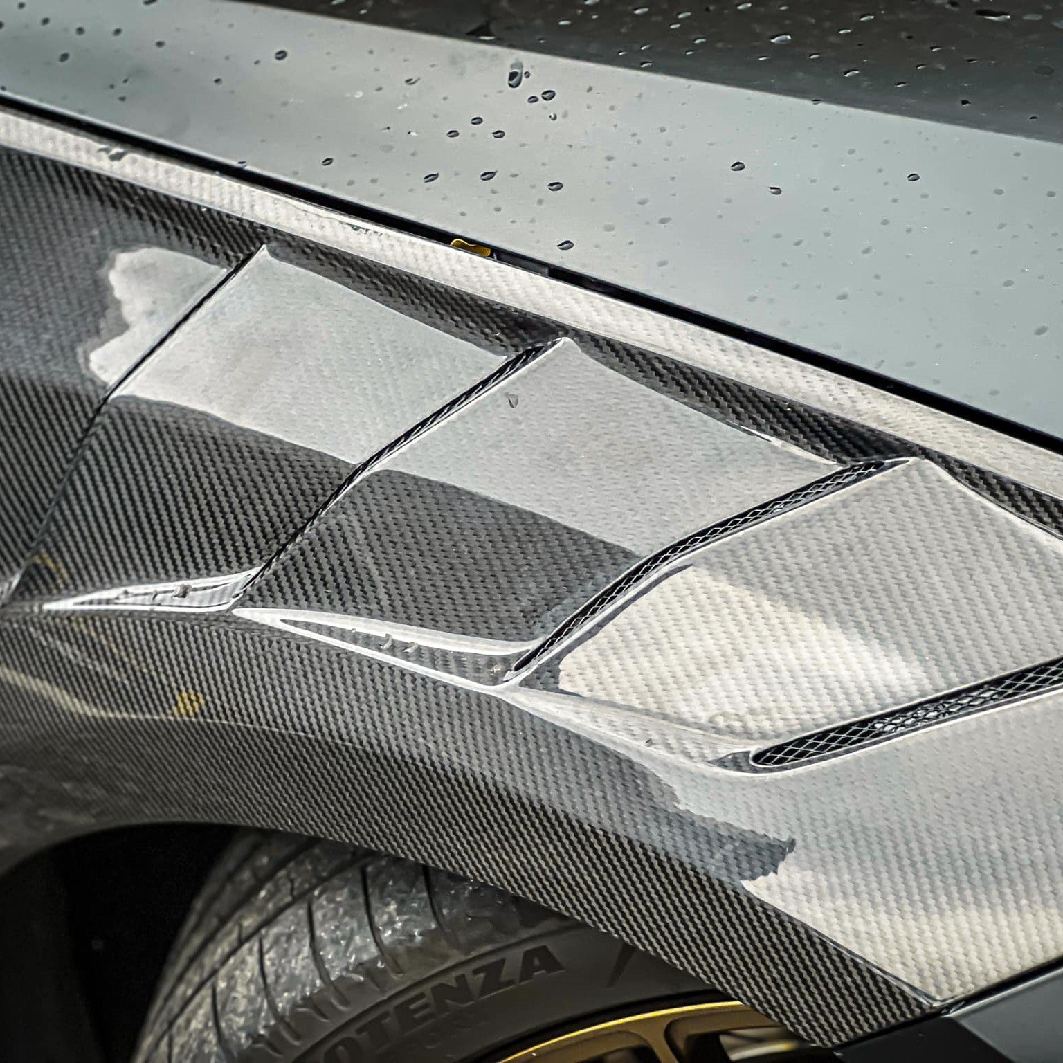 BMW Carbon Fiber AE Style Front Fenders for G20 (2019-2025)