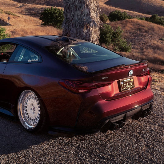 BMW Pre-Pregged Carbon Fiber PSM Style Spoiler for G82 M4 & G22 4 Series (2020+)