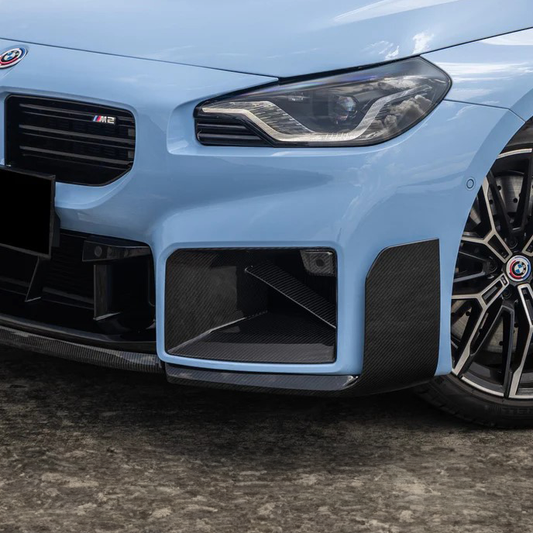 BMW Pre-Pregged Carbon Fiber M Performance Style Front Air Ducts for G87 M2 (2023+)