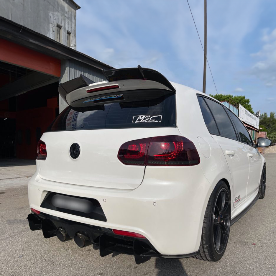 Volkswagen Carbon Fiber HK Style Rear Spoiler for Golf MK6 (2008-2011) Google Ads 5