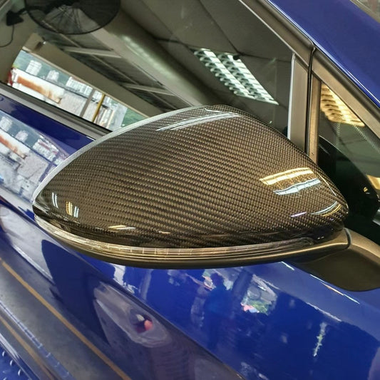 Volkswagen Carbon Fiber Mirror Caps for Golf MK7 & 7.5