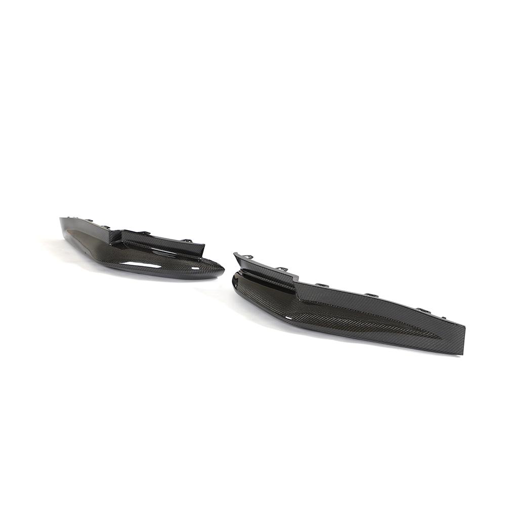 BMW Carbon Fiber OEM Style Rear Bumper Spats for G80 M3 &  G82 M4