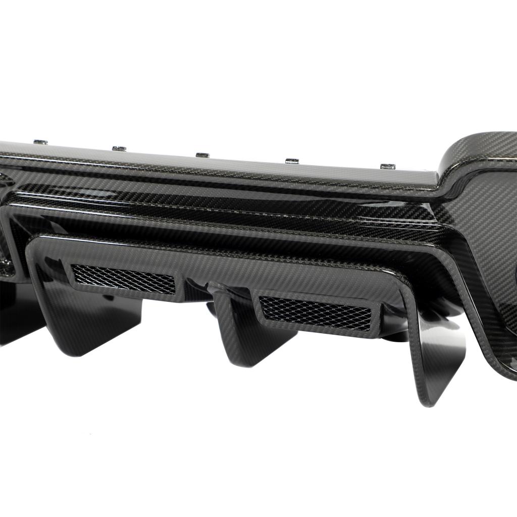 Audi Pre-Pregged Carbon Fiber Capristo Style Rear Diffuser for R8 Gen 2 FL