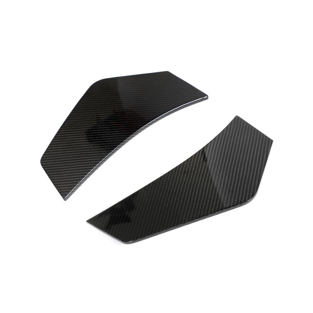 Audi Pre-Pregged Carbon Fiber Performance Style Rear Upper Bumper Spats for R8 Gen 2 FL